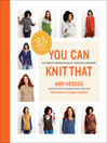 Cover image for You Can Knit That